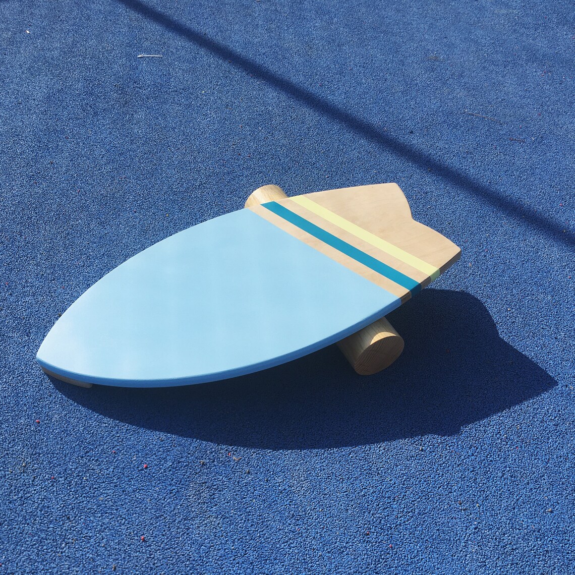 Balance Board Surfer 3 Colors Handcrafted Wooden Roller Etsy