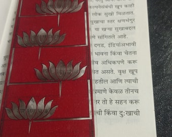 Handmade bookmars paper cutting wall art 15.3cm×5cm, bookmark, gift purpose