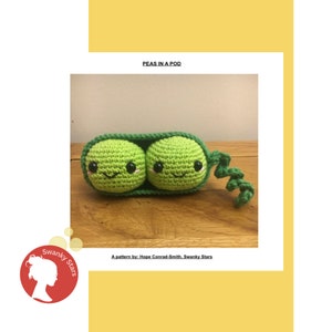Peas in Pod Crochet Pattern (PDF ONLY)