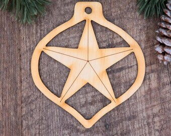 Christmas Star Ornament | Holiday Décor | Unique Tree Decoration | Festive Gift for Family & Friends