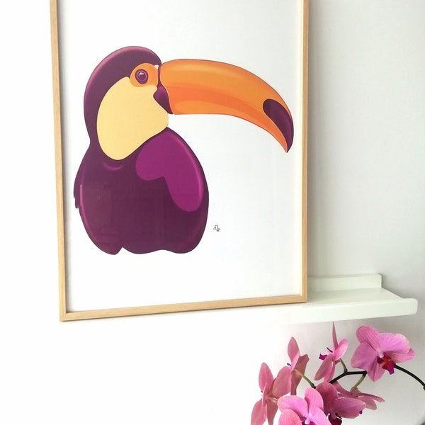 Le Toucan - format A3