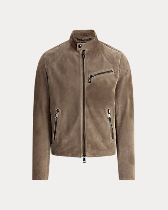 express suede jacket mens