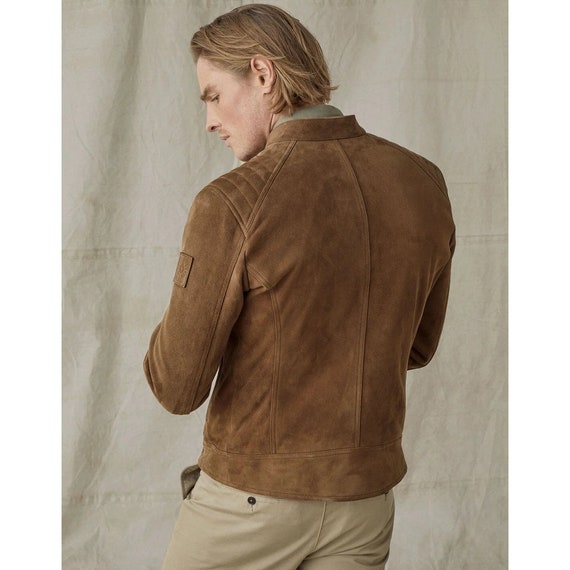 suede racer jacket