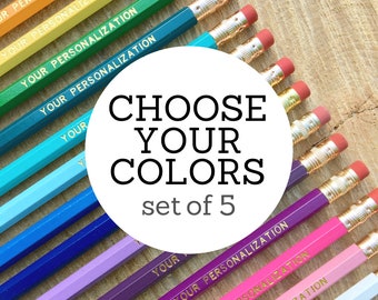 Personalized Pencils Etsy