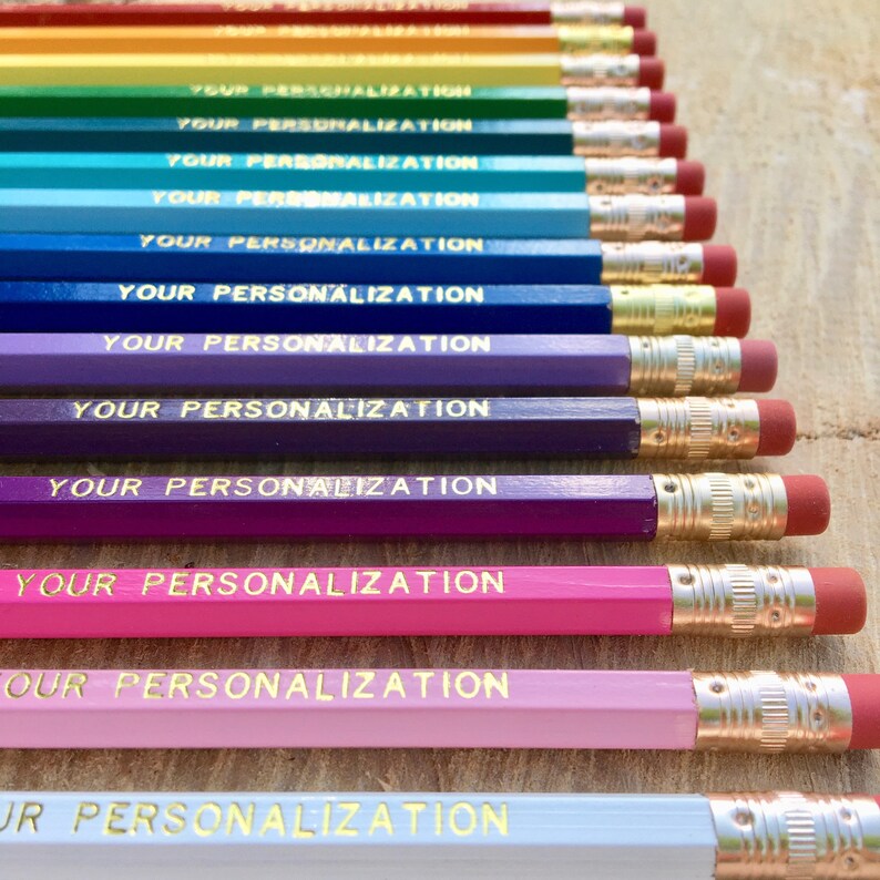 personalized pencils fast