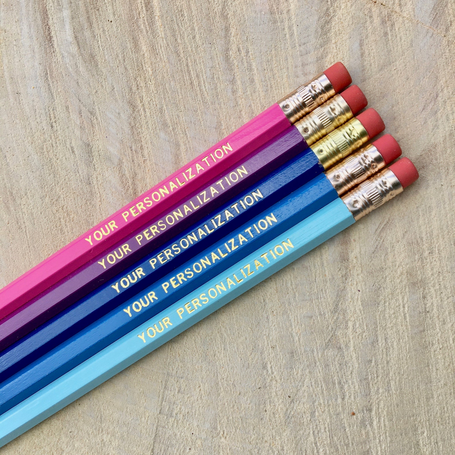 BERRY Custom Pencils Personalized Pencils HB 2 Gift for Etsy