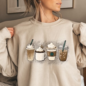 Running top latte sweatshirt