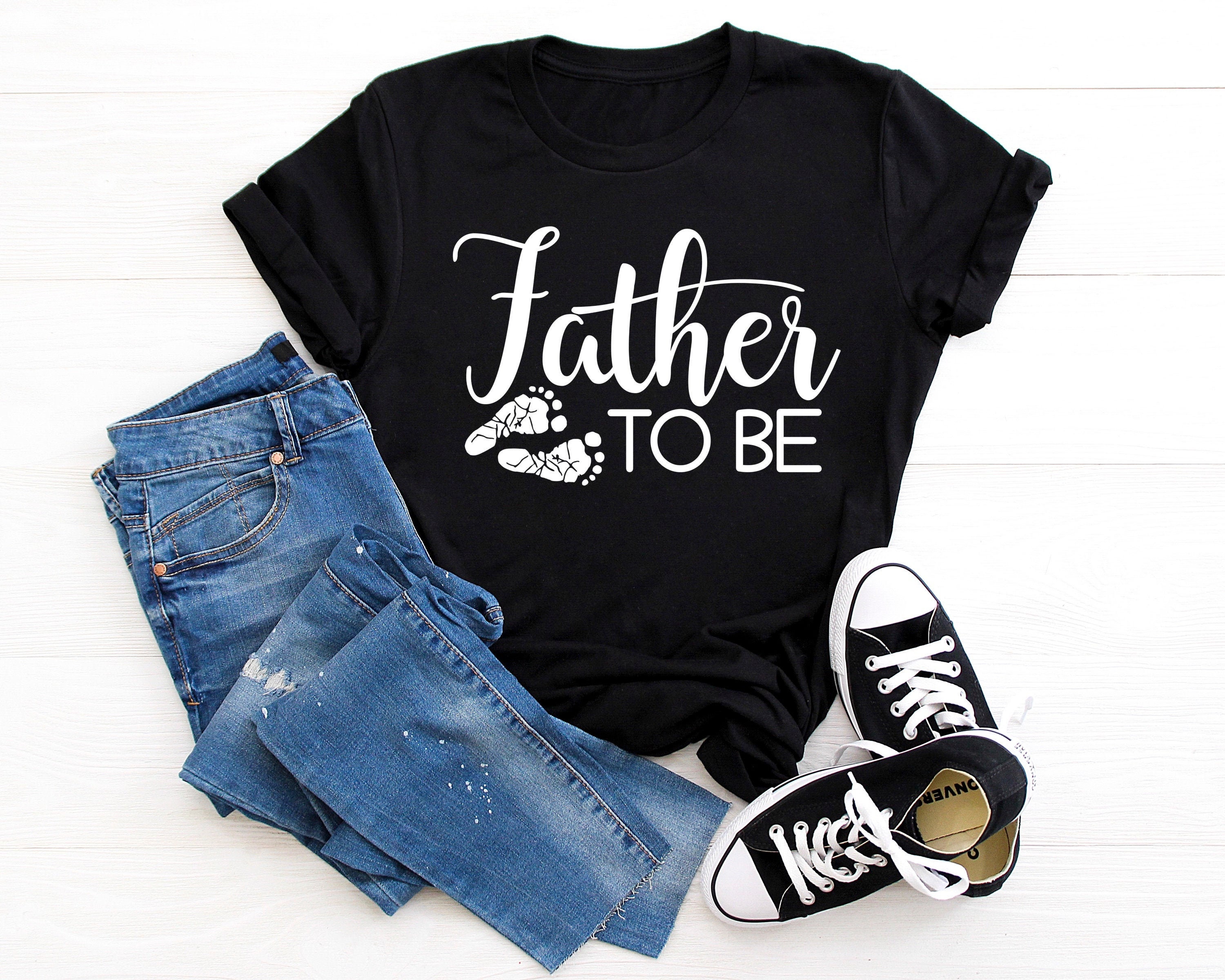 Father To Be Shirt Mens Shirts Shirts for Men Funny Dad Etsy