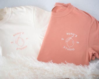 Custom Logo Embroidered Comfort Colors T-shirt: Business Apparel