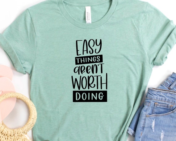 inspirational t shirts etsy