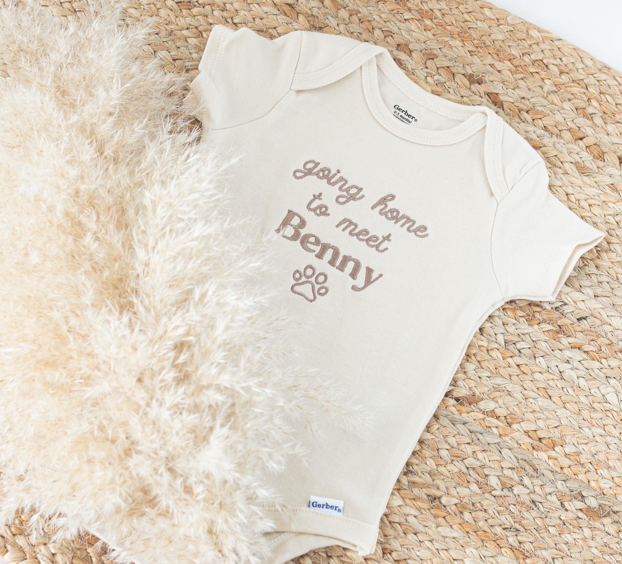 Benny Binky Bro Hat Newborn Puppy Outfit