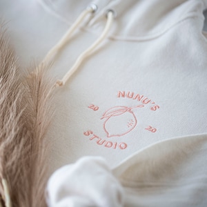 Custom Embroidered Business Logo Hoodie, Custom Hoodie, Business Logo Hoodie, Embroidered Logo Hoodie, Hooded Sweatshirt with Logo X