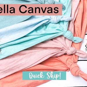 Bella Canvas Shirts, Personalized Shirt for Women, Customized Bella Canvas T-shirt, Soft Cotton Shirts, Bella Canvas Heather Shirts