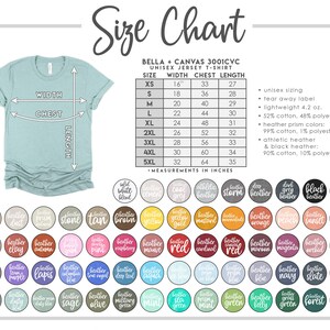 the size chart for a girl's tee shirt