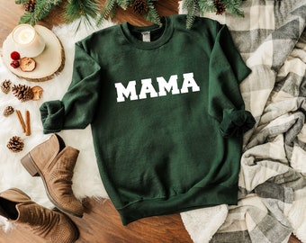 Mama Sweatshirt, Trendy Sweatshirt, Cute Sweatshirts for Women, Sweatshirt Women, Soft Sweatshirts, Custom Sweatshirts, Cute Mom Sweatshirt