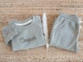 Embroidered Baby Jogger Set: Personalized Toddler Track Suit, Gift for Kids & Babies