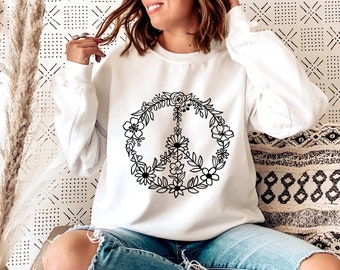 boho womens sweatshirts