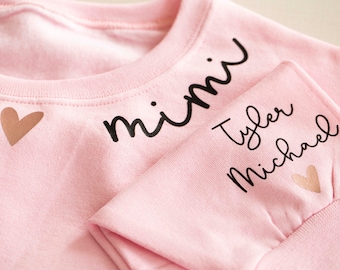 Custom Grandma Sweatshirt, Gift for Mimi Gigi Grammie Grammy Noni Nonnie Nanny Gammie Grandma Grandmother Grandchildren Names Meaningful