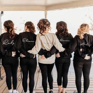 Personalized Bridesmaid Gifts, Bridesmaid Sweatshirt, Wedding Day, Bachelorette Party Gifts, Maid of Honor Gifts, Bridesmaid Proposal-CBP-