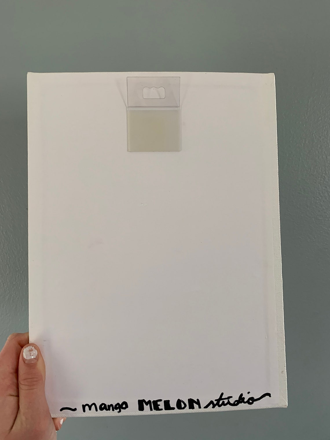 Handmade Custom Watercolor Flat Canvas Board Wall Decor Etsy