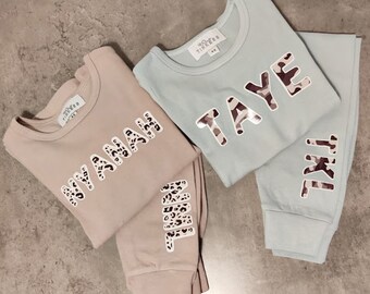 baby personalised lounge set
