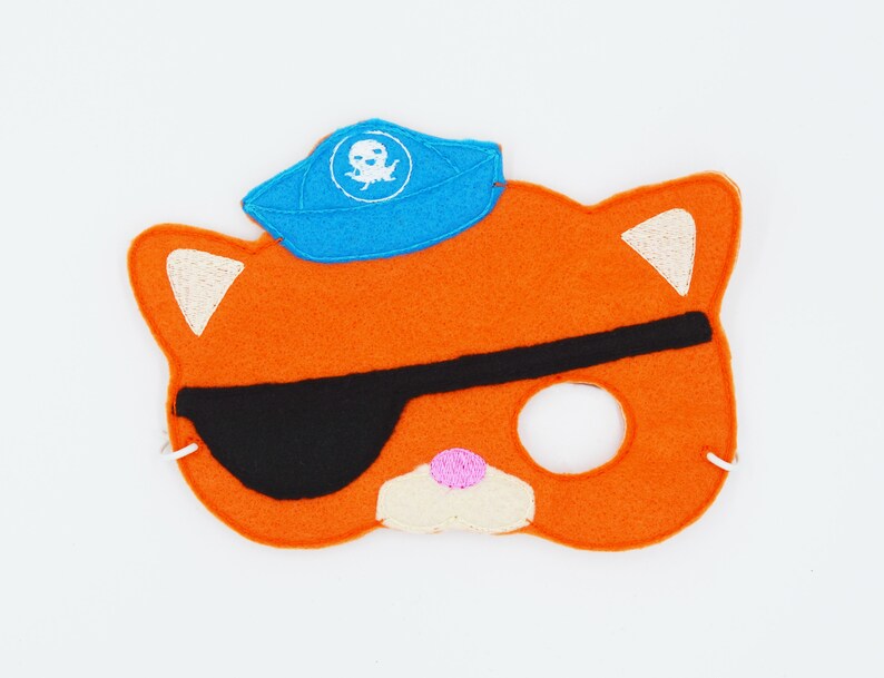 Kwazii Peso Captain Barnacles Octonauts Adult/Child Mask | Etsy