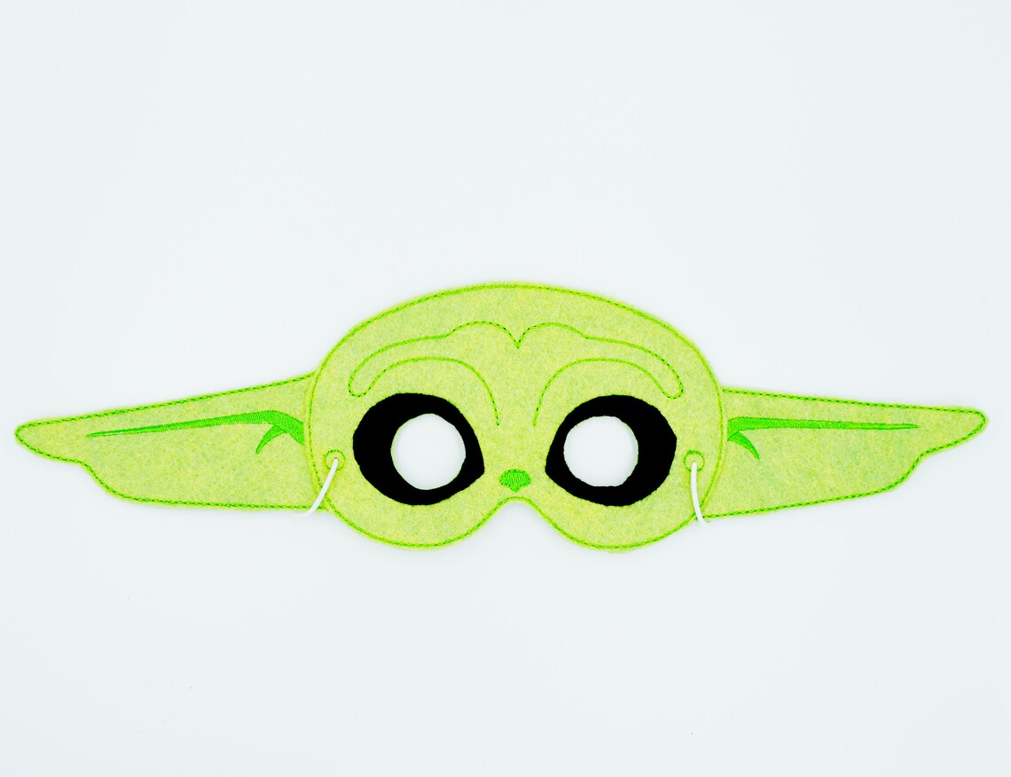 Baby Yoda The Child Halloween Costume Mask Adult/Child Mask Etsy