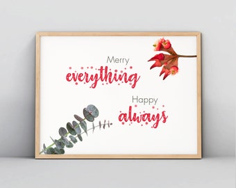Eastend Sparkles A5 Photographic Christmas Card