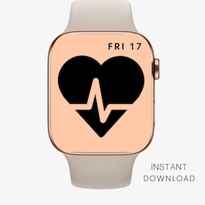 Healthcare Heartbeat Apple Watch Wallpaper (Digital Download)