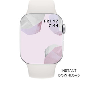 Purple Abstract Apple Watch Wallpaper (Digital Download)