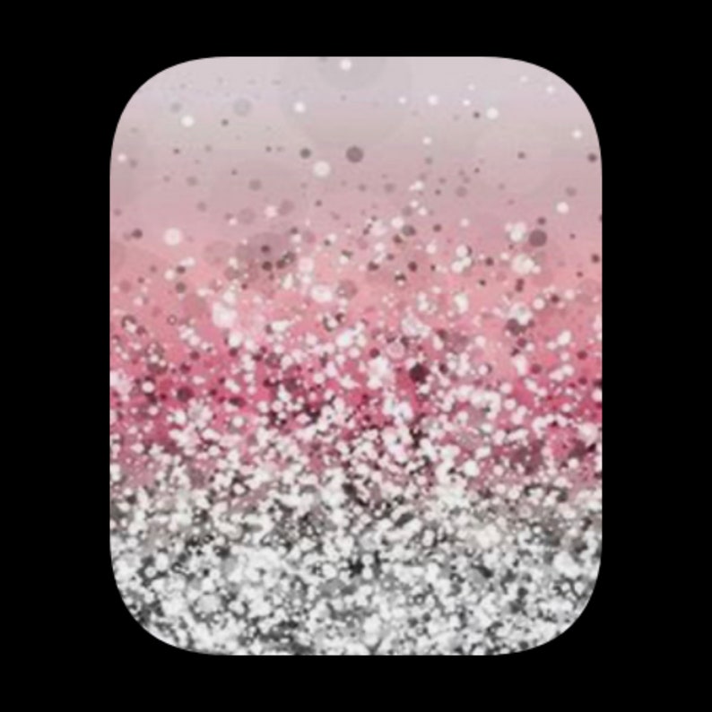 Pink Glitter Apple Watch Wallpaper Apple Watch Wallpaper | Etsy
