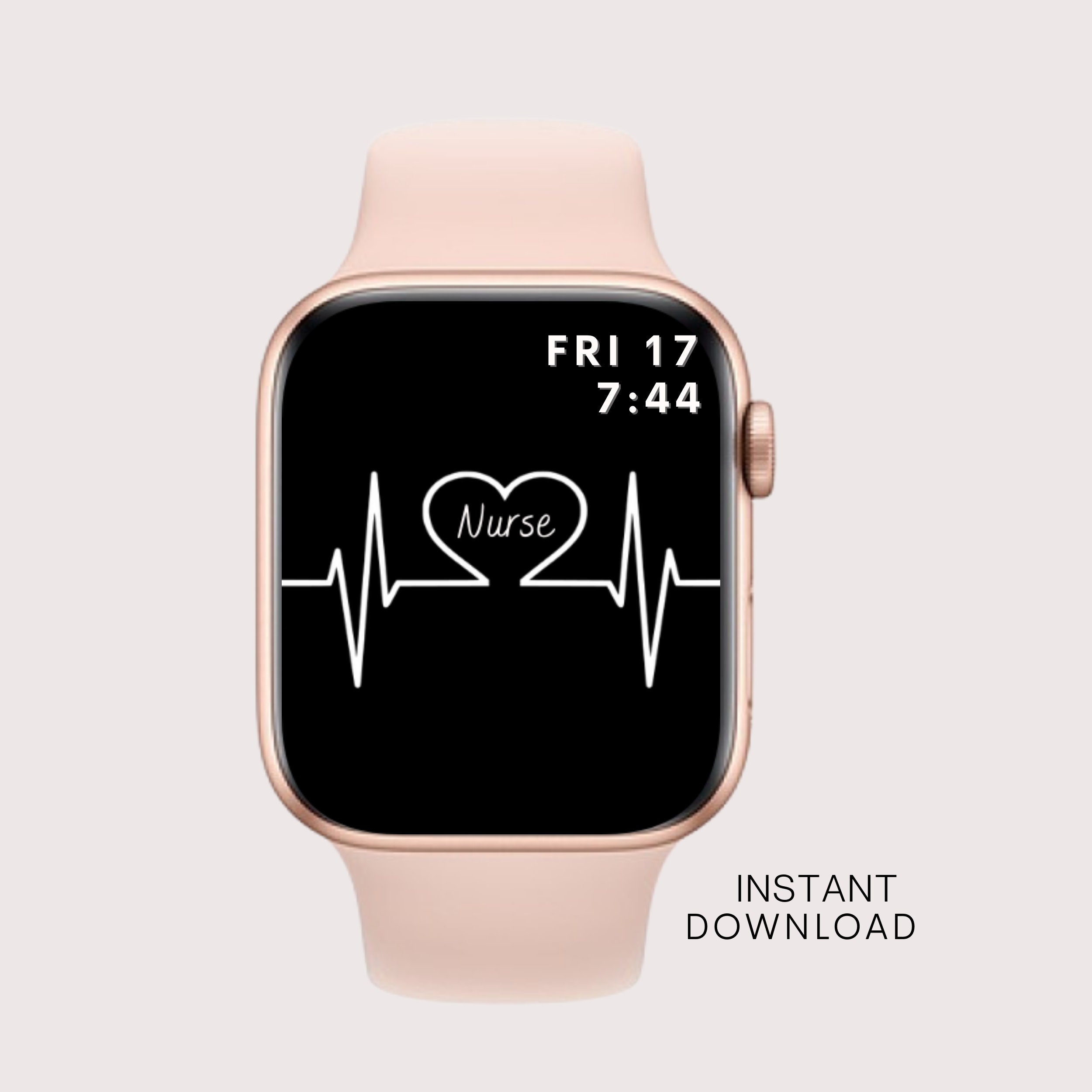 Nurse Apple Watch Wallpaper Nurse Giftwatch Background Etsy