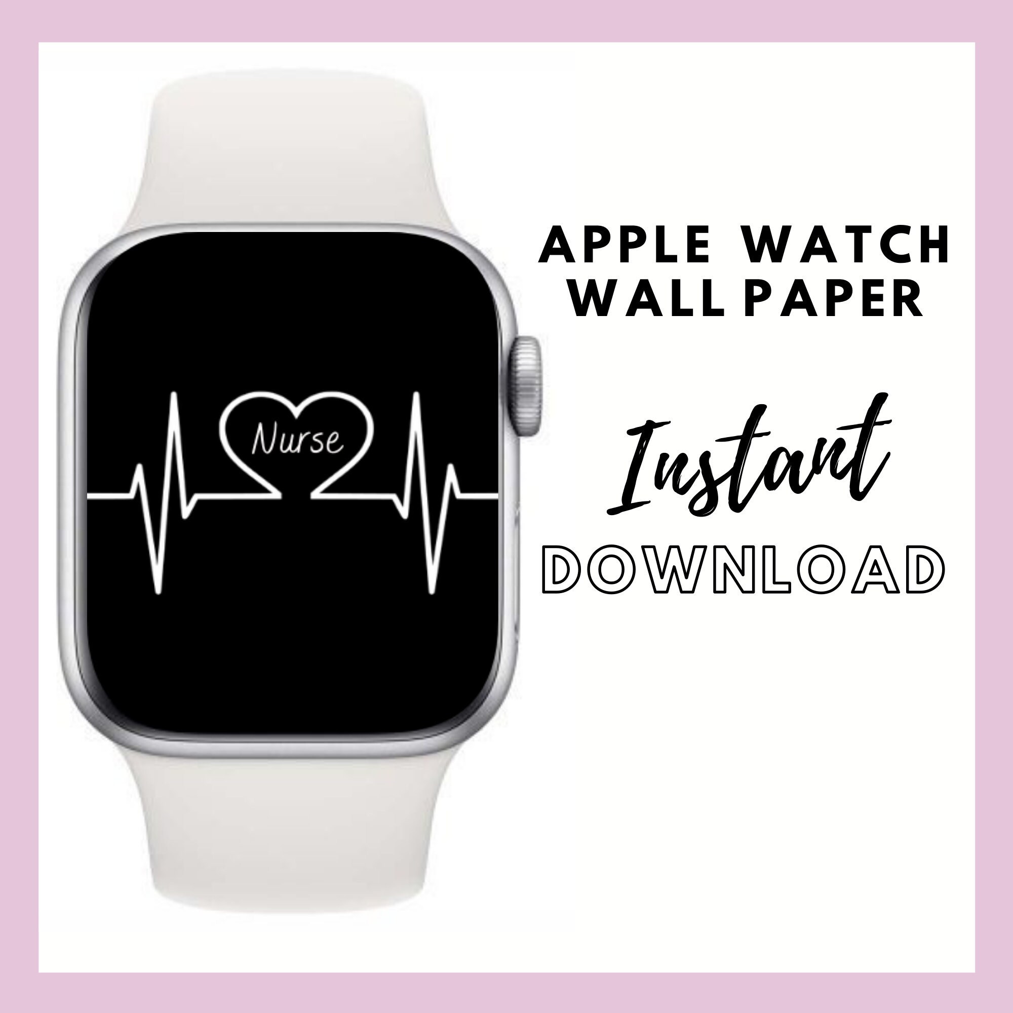 Nurse Apple Watch Wallpaper Nurse Giftwatch Background Etsy