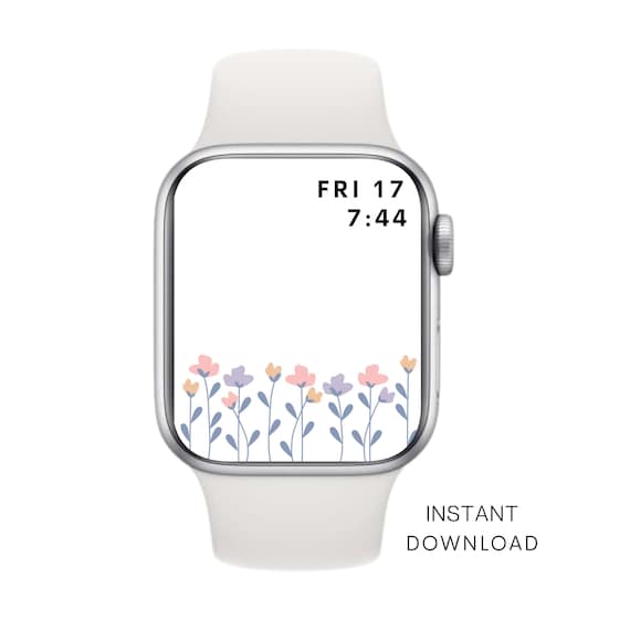 Flower Apple Watch Wallpaper Watch Background Floral Apple Watch