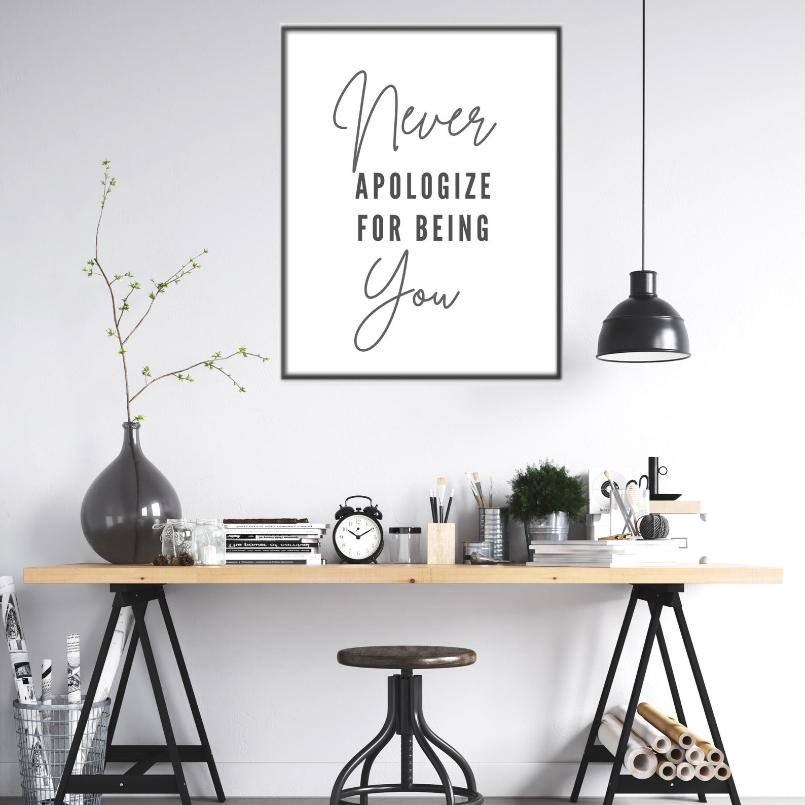 Therapist Office Wall Decor Daily Affirmations Positive Etsy