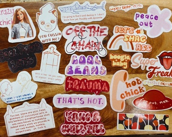 Build-Your-Own Sticker Collection | Hand Designed with Glossy Finish | Durable & Water Resistant | Stickers for Water Bottles and Laptops