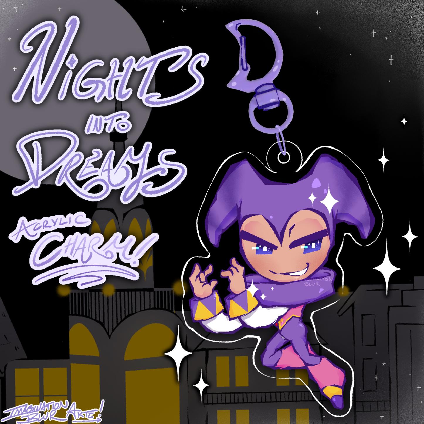 Nights Into Dreams Keychain - Etsy