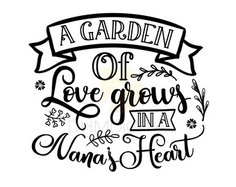 Download Nanas Garden Svg Etsy