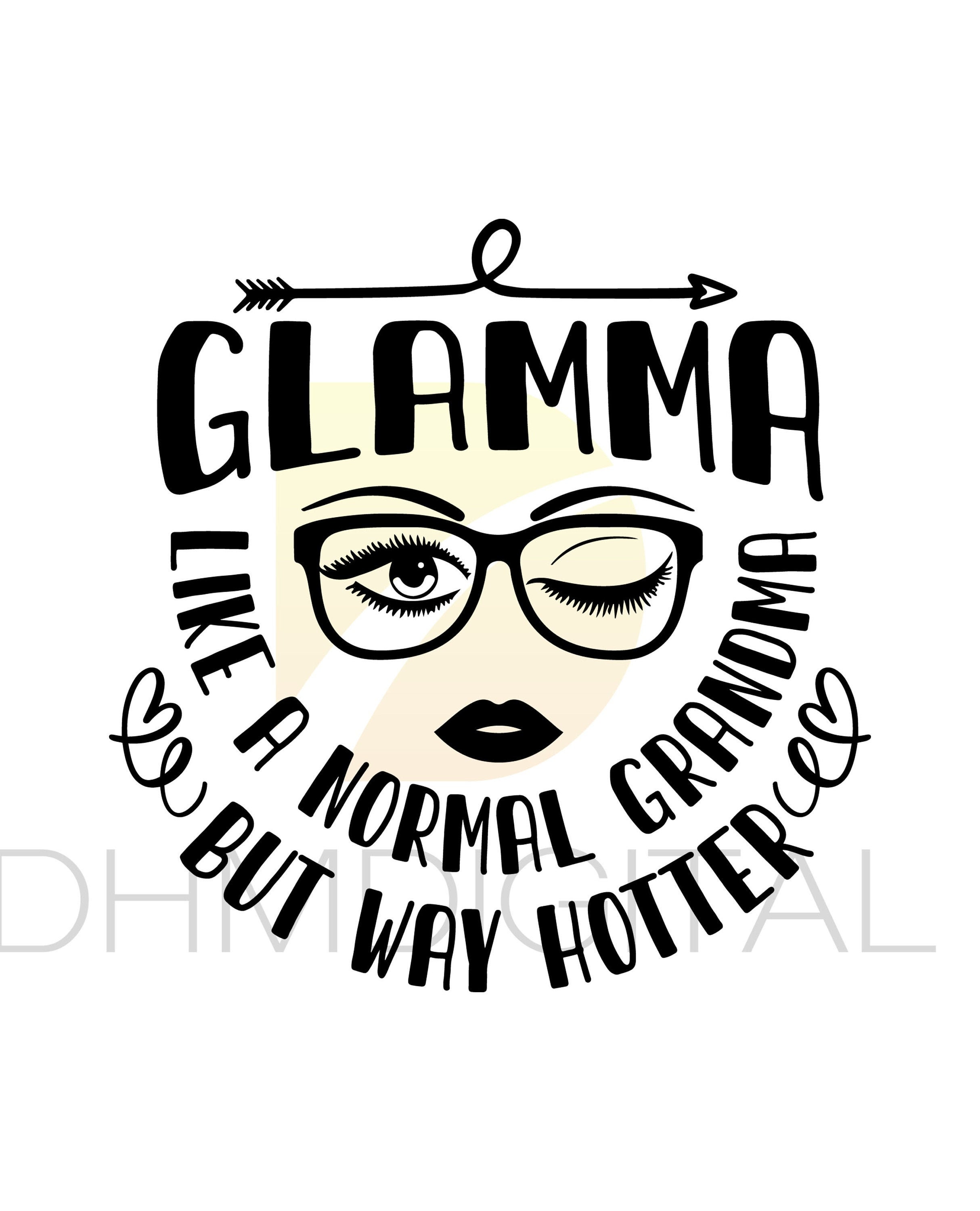 Grandma SVG File Grandma Typography SVG Cut Files pour  Etsy France
