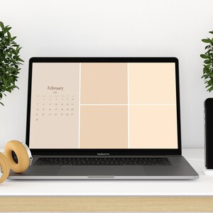 Neutral Vibes Desktop Organizer Wallpaper Organizer Desktop Etsy Every day new pictures and just beautiful wallpaper for your desktop minimalism completely free. neutral vibes desktop organizer