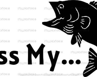 Download Kiss My Bass Svg Etsy