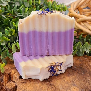 Berry Bliss Natural Cold Process Soap with Blackberry Leaves & Honey