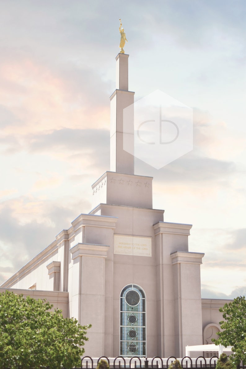 Albuquerque New Mexico LDS Temple Digital Download LDS Temple Photography New Mexico Temple LDS Art Temple Photo image 1