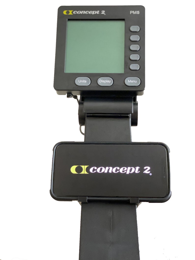 Ergonomic Phone Holder for Concept 2 Rowing Machine PM5 Etsy