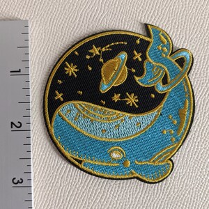 Rollschuh Aufnäher Schnürsenkel Accessoires Astronomie Space Whale Jupiter Galaxy