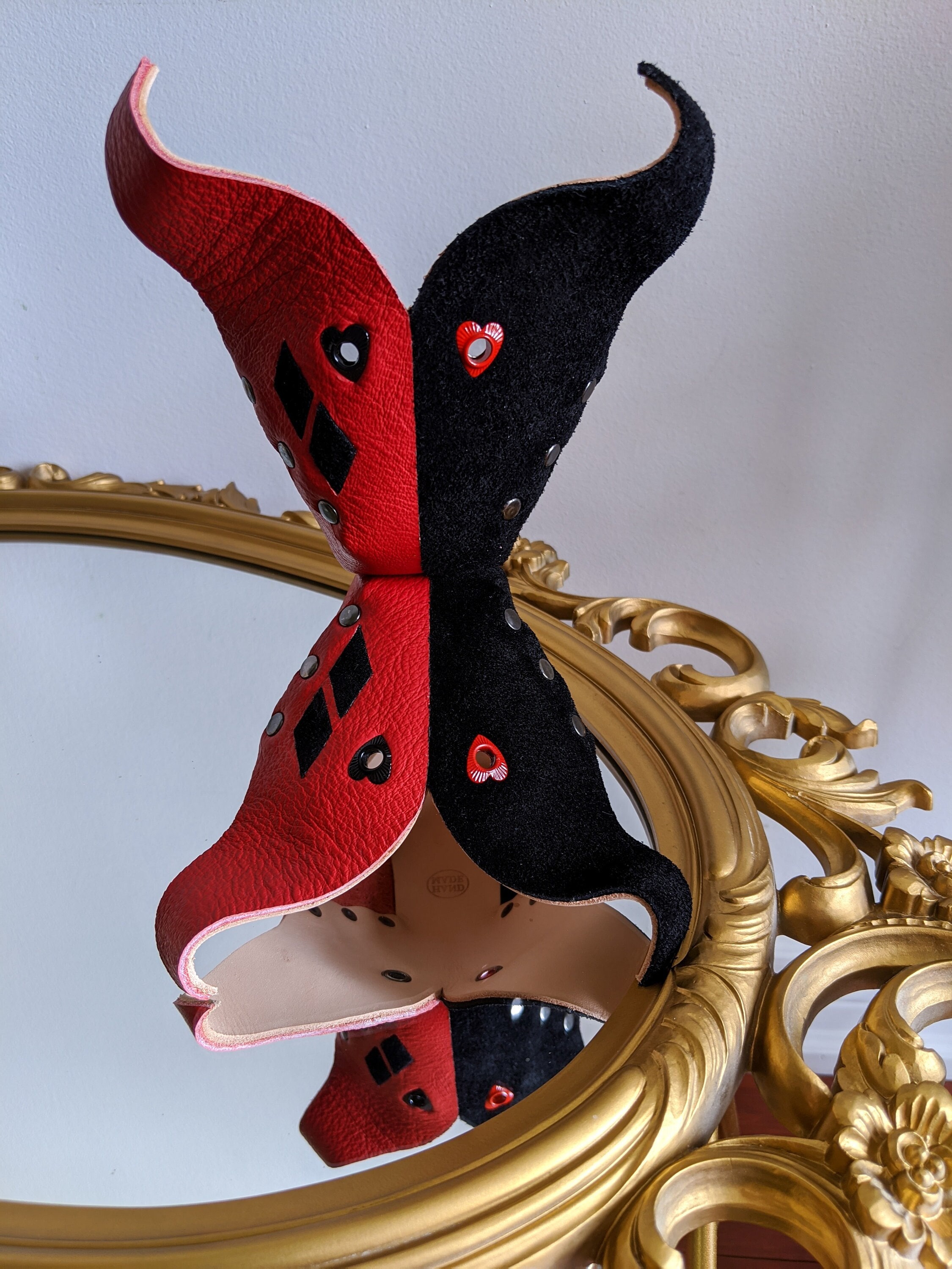 Roller Skate Real Leather Harley Quinn Joker Theme Harness and Etsy