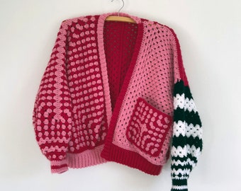 Funky Cardigan - Etsy Ireland