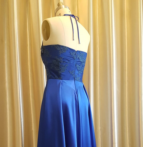 Royal blue dress store size 14