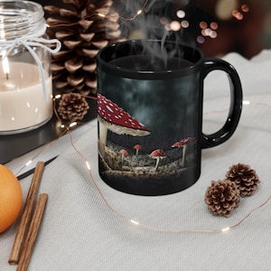 Fly Agaric Mushroom  Mug, Mushroom lovers, gift