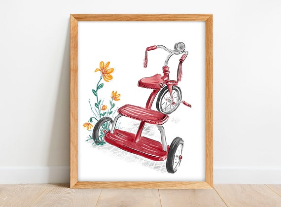 Old radio flyer tricycle discount